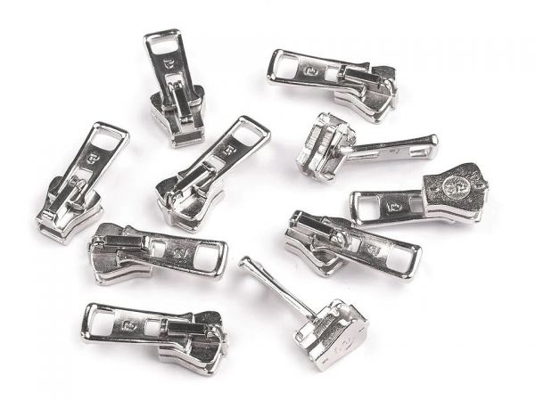 Jezdec ke kostěným zipům 5mm No 5 ALFA 11 Silver