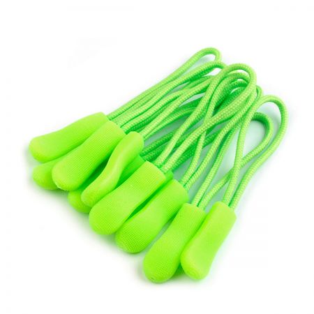 Poutko plastové taháček na jezdce neon zelená