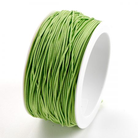 Guma pruženka kulatá 1,2mm klobouková sv.zelená