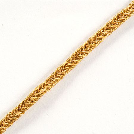 Prýmek leonský zlatý pletený