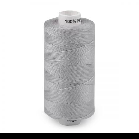 Nitě jeans 30×3 tex, 100% PES, návin 200 m, sv. šedá