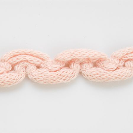 Pleteninová porta vlnky pastel růžová