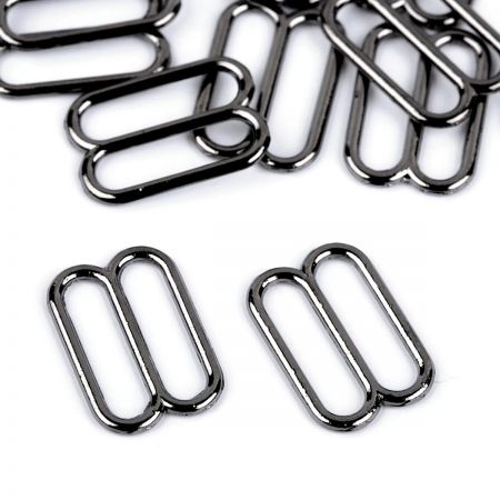 Spona zkracovač nikl průvlak 30mm černá 