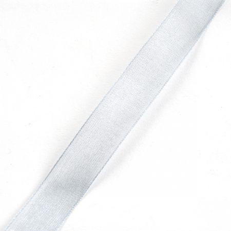 Stužka šifonová 12mm šedá světlá