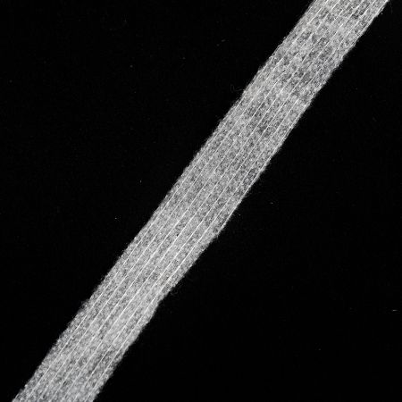 Zažehlovací páska fixační prošívaná 15 mm bílá