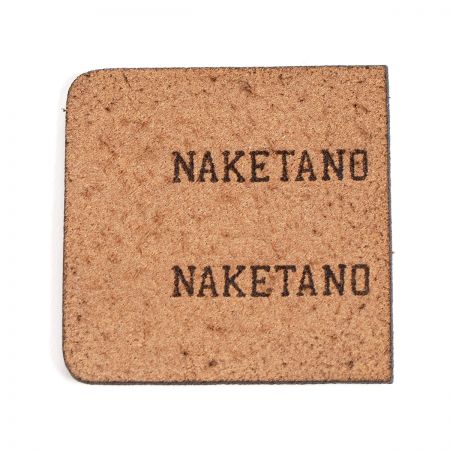Nášivka umělá kůže nápis Naketano