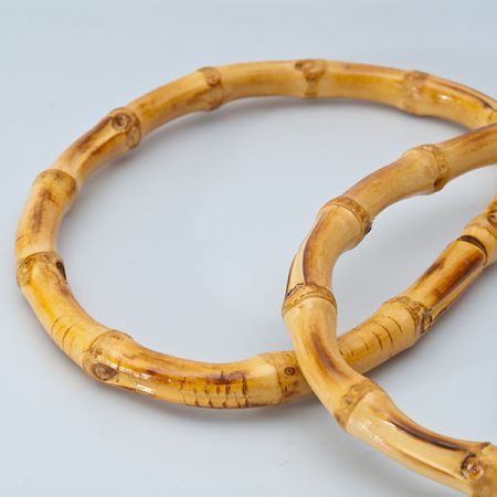 Ucha na tašky bambus ovál