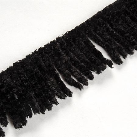 Třásně sametové černé barvy