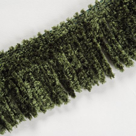 Třásně sametové zelené barvy