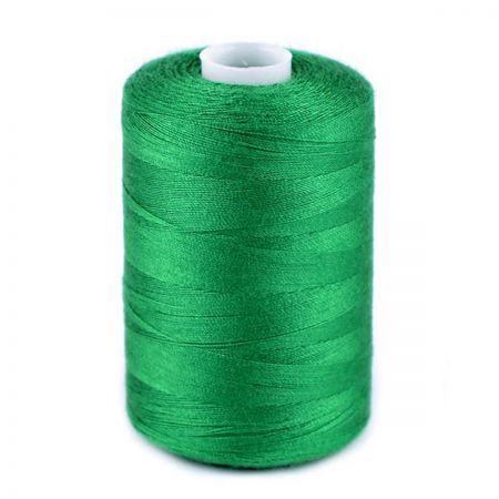 nit 100%PES 1000YDS 50/2 Color trávově zelená