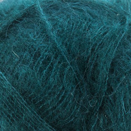 Mohér směs tenký pletací příze MarLen petrol