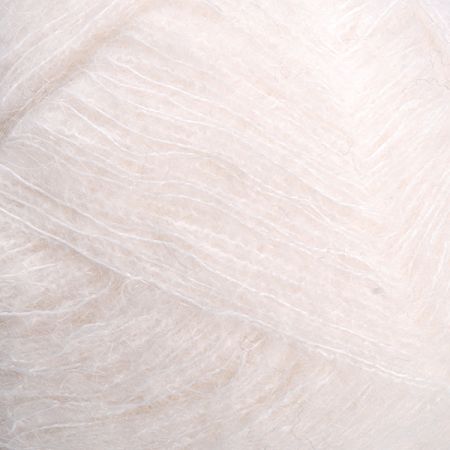 Mohérová pletací příze MarLen tenká slonová kost