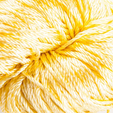 Viskozová lesklá pletací příze MarLen žlutá 