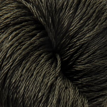 Viskozová pletací příze lesk temně zelená