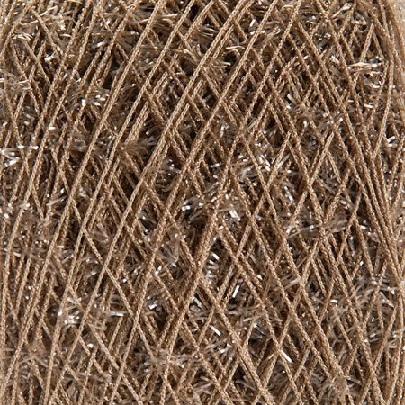 Efektní směsová příze MarLen vlásky hnědá