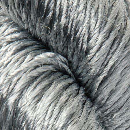 Viskozová pletací příze lesk modrošedá