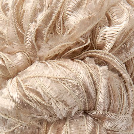 Viskozová efektní stužková příze MarLen béžová