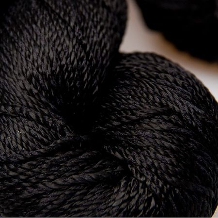 Viskoza "suk" řetízek lesk černá