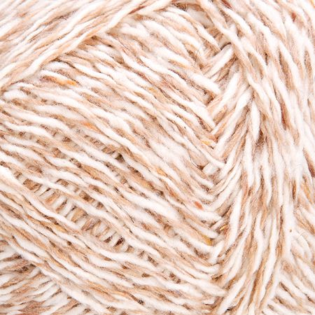 Tweedová melírová pletací příze MarLen smetanovohnědá