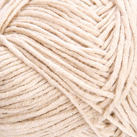 Pletací příze MarLen středně silná smetanová