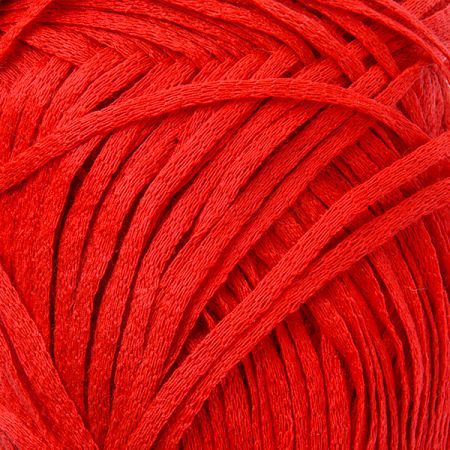Stužková bavlněná příze MarLen středně silná červená