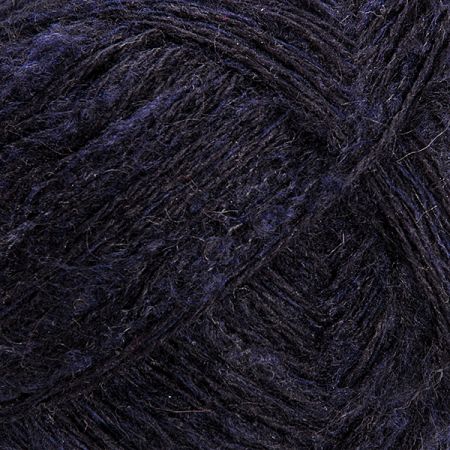 Vlněná pletací příze MarLen temně modrý melír