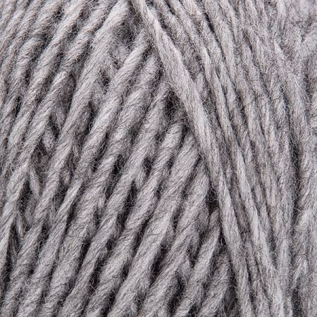 Vlněná silnější pletací příze MarLen "robusta" šedá