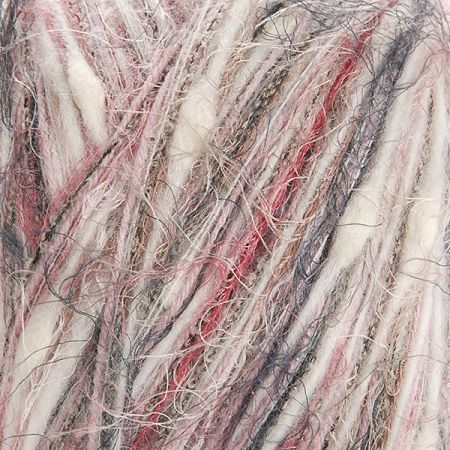 Efektní pletací příze Marlen starorůžový melír s vlasem