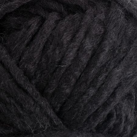 Vlněná silnější pletací příze MarLen "robusta" černá