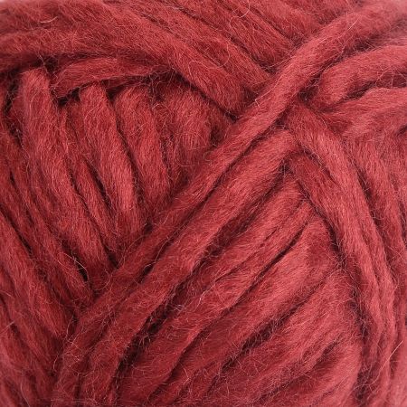Vlněná silnější pletací příze MarLen "robusta" vínová