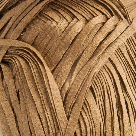 Stužková pletací příze Mar Len oříškově hnědá