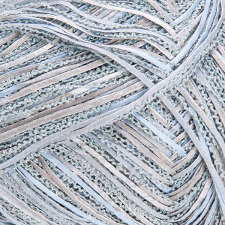 Bavlna směs stužková pletací příze MarLen modrý melír