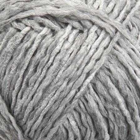 Směsová vlněná příze MarLen šedá se stříbrnou nití