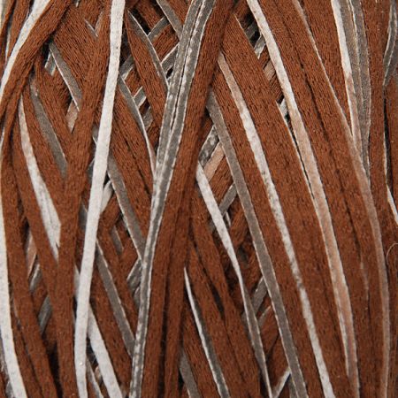 Stužková bavlněná příze Marlen popelavě hnědá