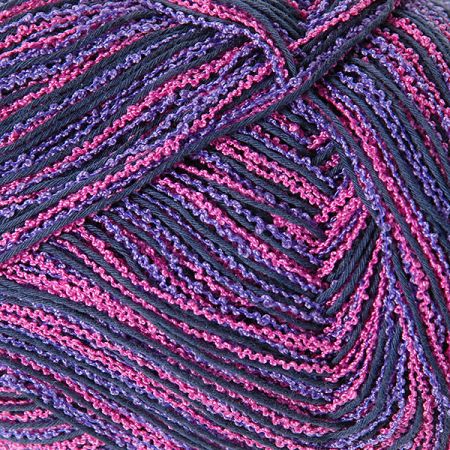 Bavlněná pletací příze MarLen růžovomodrý melír