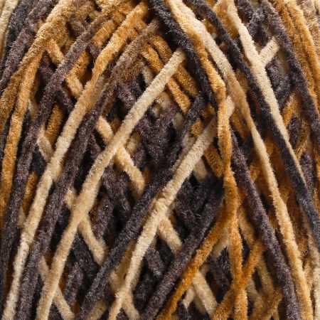 Žinylková příze MarLen bavlna směs směs hnědý melír