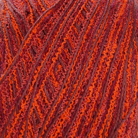 Bavlněná příze MarLen oranžovohnědý melír