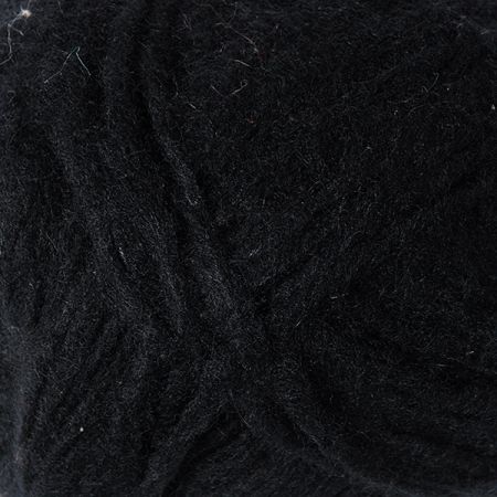 Vlněná pletací příze MarLen černá