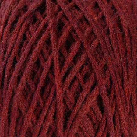 Vlněná pletací příze Marlen vínové barvy 