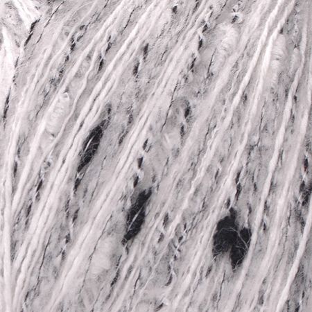 Směsová pletací příze Marlen bílošedý melír