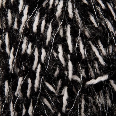 Vlna směs Marlen černobílý melír