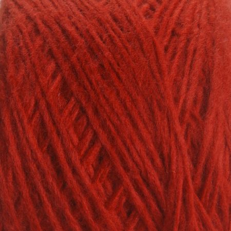 Vlněná směs pletací příze MarLen červená