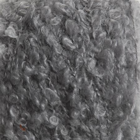 Mohérová pletací příze MarLen buklé tmavě šedá