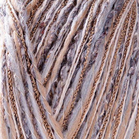 Vlněná příze MarLen hnědošedý melír