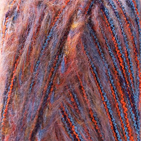 Vlněná příze MarLen hnědorezavý melír