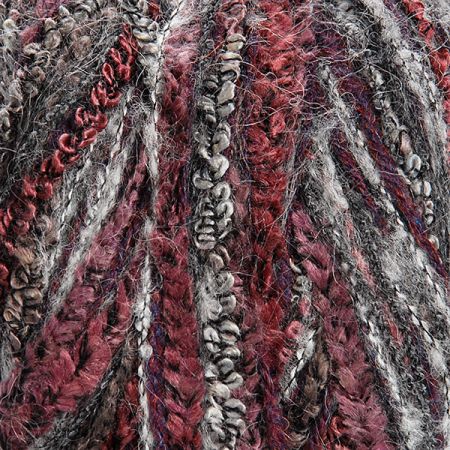 Pletací součková příze MarLen šedo-vínová