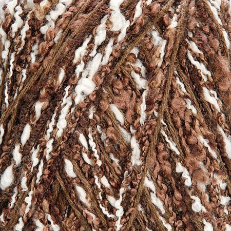 Pletací součková příze MarLen hnědo-bílá