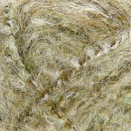 Mohérová pletací příze MarLen hustší delší vlas zelený 1 kg