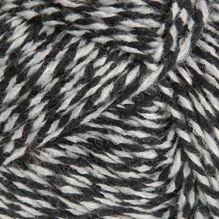 Vlněná pletací příze Marlen černošedý melír