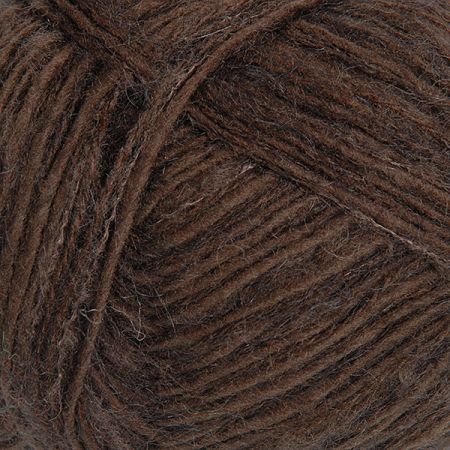 Vlněná pletací příze MarLen hnědý melír